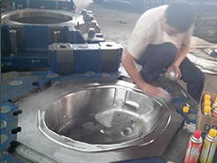 國內(nèi)某大型汽車公司模具表面噴涂改質(zhì)